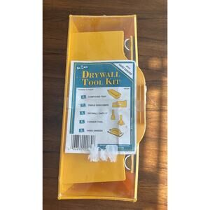 5 Piece Plastic Drywall Tool Kit, Made In Canada Krusin International Corp.